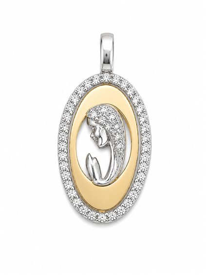 Charm Idee Preziose dal 1987 Femme in Or jaune Zircone IP.CHK18M/98 - IP.CHK18M/98